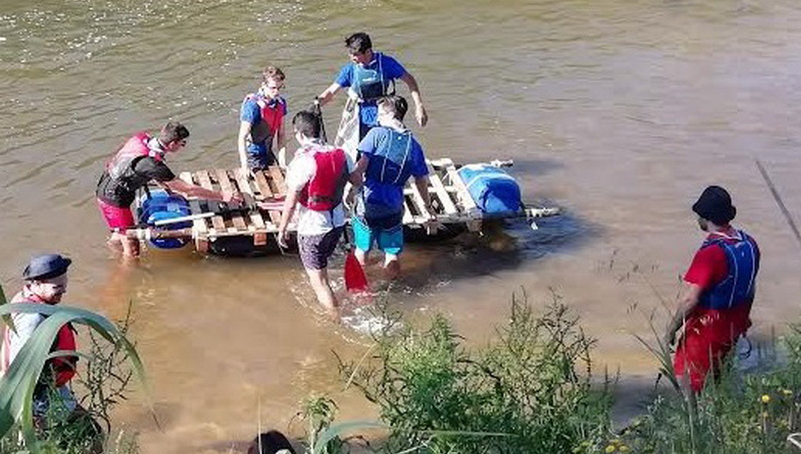 Prova de Canoagem de Jangadas